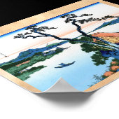 信濃国諏訪湖北斎 ポスター (角)