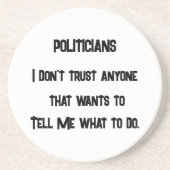 信用しない コースター (正面)