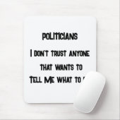 信用しない マウスパッド (マウス)