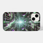 📱 「信用するな」Weirdcoreの電話ケース📱 iPhoneケース (裏面横)
