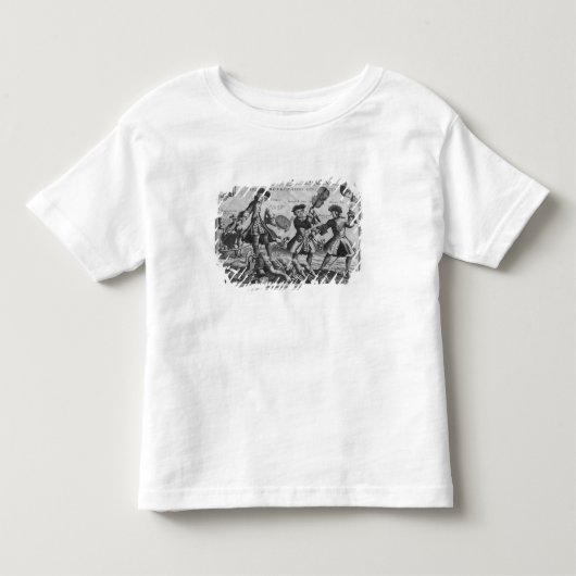 信用は死んでいます、悪い債務者殺しましたitを トドラーTシャツ (正面)