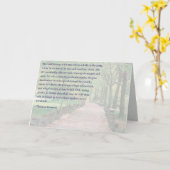 信用は競技場の卒業生の人に属します カード (黄色い花)