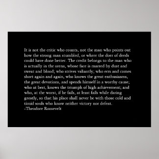 信用は闘技場の人間のものだ… ポスター