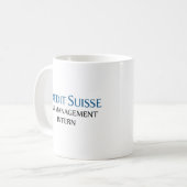 信用リスク管理インターン コーヒーマグカップ (正面左)