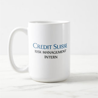 信用リスク管理インターン コーヒーマグカップ