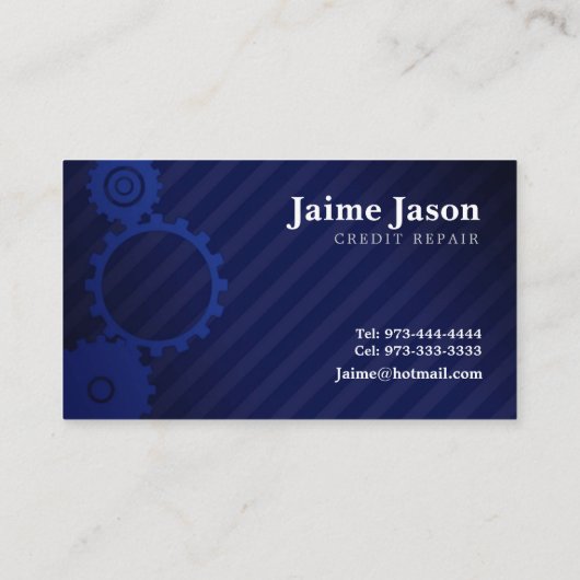 信用修理名刺 名刺 (裏面)