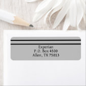 信用調査機関の住所 ラベル (インサイチュ)