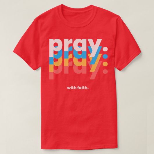 信祈念でヤコブ15聖書の聖句リファレンス Tシャツ (デザイン正面)