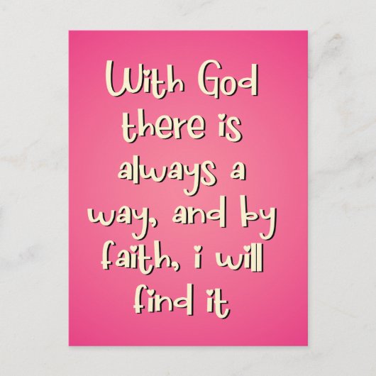 信義やる気を起こさせるに基づく信義引用文 ポストカード (正面)