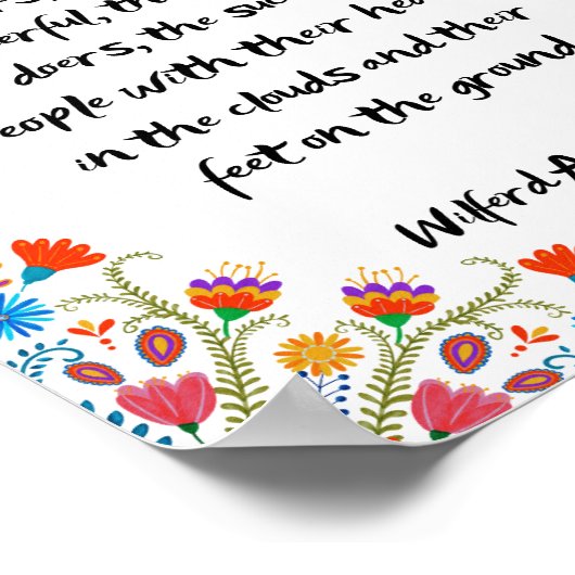 信者たちは夢を見る人たちと歩きなさい ポスター (角)