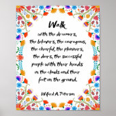 信者たちは夢を見る人たちと歩きなさい ポスター (正面)