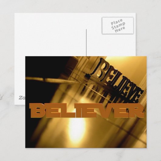 信者用はがき ポストカード (正面/裏面)