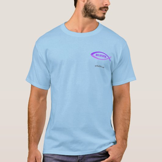 信者gotGod316.com Tシャツ (正面)