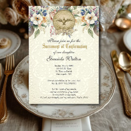 信認宗教カトリックの聖餐式 招待状