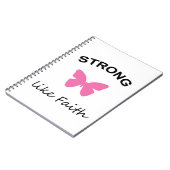 信頼および愚劣およびカップケーキ ノートブック (左側)