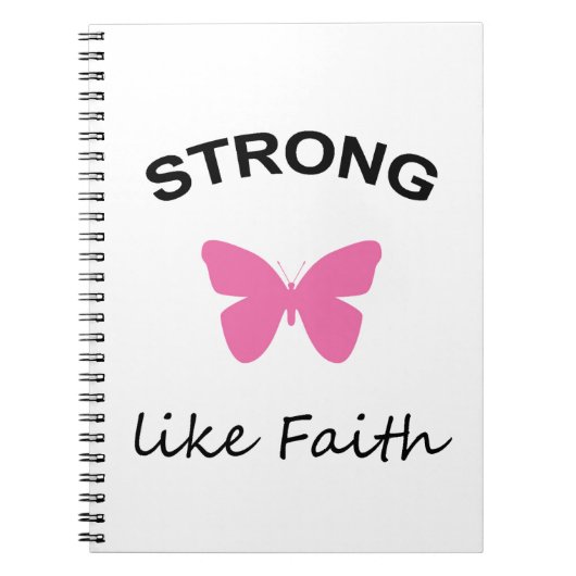 信頼および愚劣およびカップケーキ ノートブック (正面)