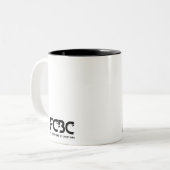 信頼および栄光のコーヒー・マグ ツートーンマグカップ (正面左)