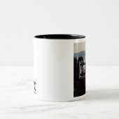 信頼および栄光のコーヒー・マグ ツートーンマグカップ (中央)