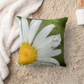 信頼がデイジーの装飾用クッションを始める場合の心配の端 クッション (ブランケット)