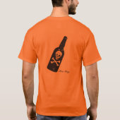 信頼して下さい私を… 私は大尉です Tシャツ (裏面)