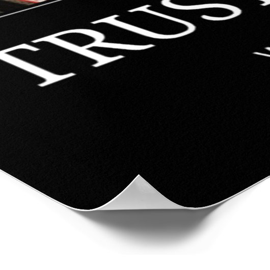 信頼して検証する！ポスター ポスター (角)