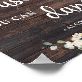 信頼して、あなたはダンスできるよ サイン ラスティック ウッド グリー ネイチャー (角)