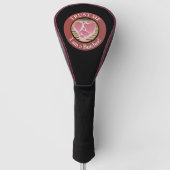 信頼して、僕は肉屋だ ゴルフヘッドカバー (正面)