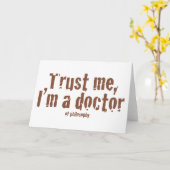 信頼して、医者だって... カード (黄色い花)