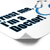 信頼して、医者だ ポスター (角)