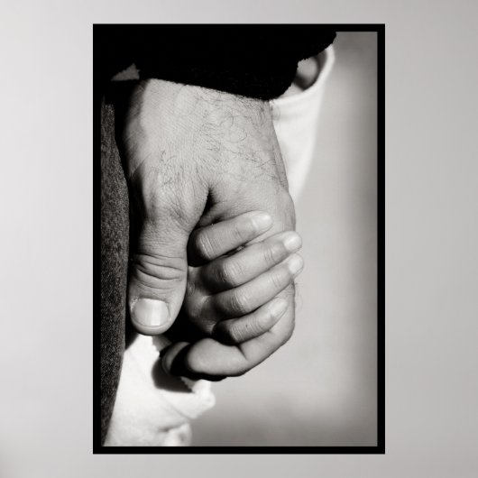 信頼し父のて守る愛 ポスター (正面)