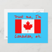 信頼するカナダ製品 ポストカード (正面/裏面)
