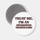 信頼する私は情報技術者である マグネット (正面/裏面)