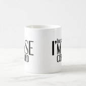 信頼するASE認定自動車整備士 コーヒーマグカップ (中央)