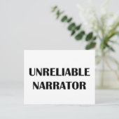 信頼できないナレーター ポストカード (スタンド正面)