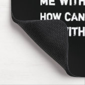 信頼できないプロもしロー選択フェミニズム マウスパッド (コーナー)