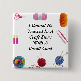 信頼できないボタン 缶バッジ