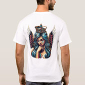 信頼できるお手頃な高品質Tシャツ Tシャツ (裏面)