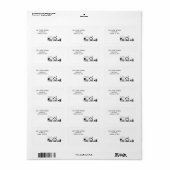 信頼できる出生住所 シール (フルシート)