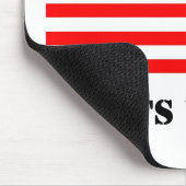 信頼できる猫の中で マウスパッド (コーナー)