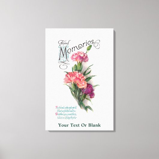 信頼できる真の友人 キャンバスプリント (正面)