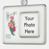 信頼できる真の友人 シルバープレートフレームオーナメント (左)