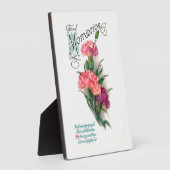 信頼できる真の友人 フォトプラーク (側面)