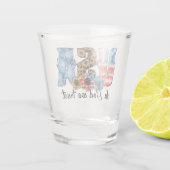 信頼できる米国 |クリスチャン |ひまわり ショットグラス (裏面)