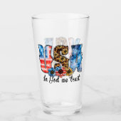 信頼できる米国 |クリスチャン |ひまわり タンブラーグラス (正面)