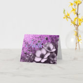 信頼できる聖書の聖句の信仰 カード (黄色い花)