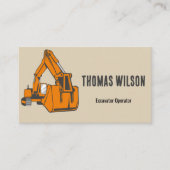 信頼できる請負業者として自信を持って見える 名刺 (正面)