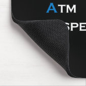 信頼できるAtmディスペンサー父お金を与える父 マウスパッド (コーナー)