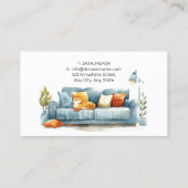 信頼できるCATシッター気にかわいいかわいい 名刺 (裏面)