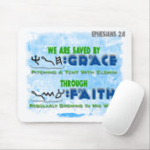 信頼によって優美によって救われる マウスパッド (マウス)