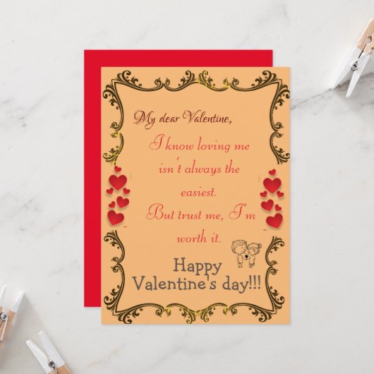 信頼のカード カード (正面/裏面インサイチュ)